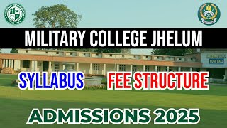 MILITARY COLLEGE JHELUM ADMISSION 8TH 2025 [upl. by Ettenirt317]