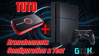 PS4 HD TUTO BRANCHER ET CONFIGURER AVERMEDIA LGP LITLE quotGL310quot SUR PS4 FR 2018 [upl. by Anegal]