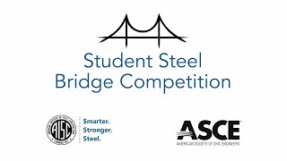 AISCs Student Steel Bridge Competition [upl. by Khoury]