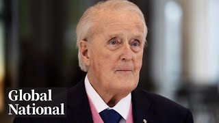 Global National Feb 29 2024  Brian Mulroney former Canadian prime minister dead at 84 [upl. by Sirromal]