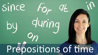 Prepositions in Time Expressions  English Grammar amp Speaking Lesson [upl. by Aitra]