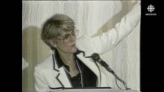 Geraldine Ferraro candidate démocrate à la viceprésidence 1984 [upl. by Corydon]