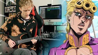 Giornos Theme quotIl vento doroquot Guitar Cover  JoJos Bizarre Adventure [upl. by Rybma755]