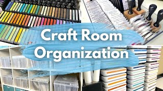 Stamp and Ink Storage Ideas  Craft Room Organization  Stretch Your Stamps Series [upl. by Yehs]