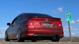 K24A 8th Gen Civic Si Exhaust Clips PLM Header amp Skunk 2 Catback [upl. by Ehcadroj]