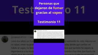 Dejar de fumar gracias al vapeo Testimonio 11 dejardefumar vapeo shorts [upl. by Kristien709]