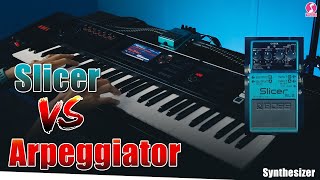 Slicer Vs Arpeggiator  Synthesizer [upl. by Dierolf]