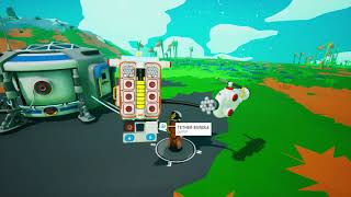 Astroneer  How to tether oxygen from your first base [upl. by Nerrad147]