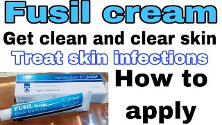 Fusil cream uses in urdu hindi  Fusidic acid cream review  how to apply  side effects [upl. by Aisak]