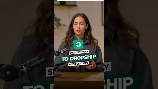 How to dropship using ChatGPT learnwithshopify [upl. by Oijres]