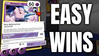 Clefairy and Wyrdeer V makes winning EASY Lost Origin Deck [upl. by Wetzell487]