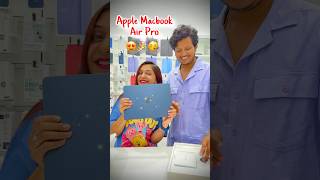 Apple Mac Air Pro Le Aaye 😍🎉 shorts trendingshorts minivlog shortvlog viral meghachaube [upl. by Ardekal922]