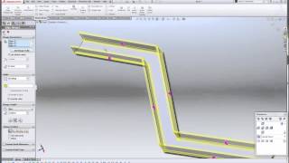 Splitting a Sheet Metal Part into Multiple bodies [upl. by Yekim]