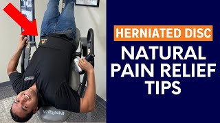 7 Natural Pain Relief Tips For A Herniated Disc [upl. by Kirst]