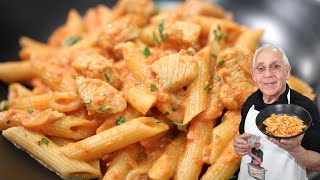 Creamy Penne Alla Vodka with Chicken [upl. by Acisej]