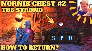 God of War Ragnarok  Nornir Chest The Strond How to return Draupnir Spear Alfheim [upl. by Ryley]