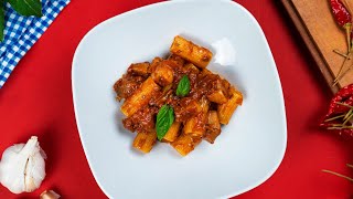 Rigatoni al sugo di funghi alla Genovese  Le ricette di Casa Pezzullo [upl. by Murage838]