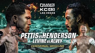 KARATE COMBAT 43  Full Event Replay  Pettis vs Bendo  Levine vs Alvey [upl. by Zerk963]