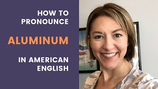 How to Pronounce ALUMINUM  American English Pronunciation Lesson learnenglish [upl. by Smeaj]