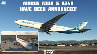 Airbus A330 amp A340 Have Been Announced for Xbox amp PC Latin VFR [upl. by Icnarf]