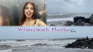 Versova beach  Mumbai mumbai beach beachvibes [upl. by Hutchinson]