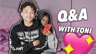 QampA WITH OBEY TONI 💖 SHE ASKED ME ABOUT EVERYTHING 😓 MUST WATCH [upl. by Gerry]