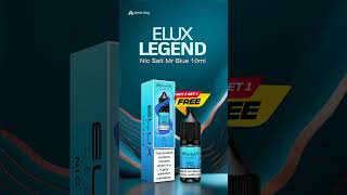 Elux Legend Nic Salt Mr Blue 10ml [upl. by Aisset]