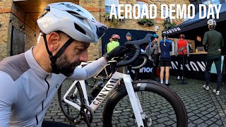 I tried a Canyon Aeroad CF SLX Di2 Back to the Future [upl. by Garratt]