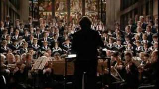 Bach Matthäuspassion  Thomanerchor quotKommt ihr Töchter helft mir klagenquot [upl. by Wivinah]