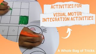 6 activities to improve visual motor integration skills [upl. by Kryska]