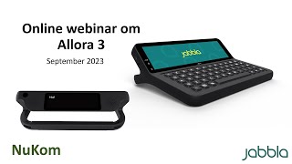 Webinar om Allora 3 [upl. by Maryly]