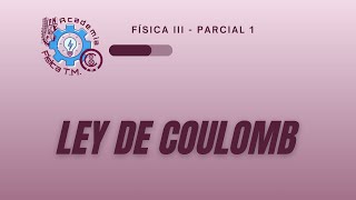 Ley de Coulomb y Resolución de Ejercicio sencillo [upl. by Rich]