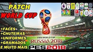 PATCH WORLD CUP  PES 2018  XBOX 360 [upl. by Acirehs829]