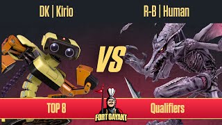 Fort Gayant 7  Top 8 Qualifiers W  DK  Kirio ROB VS RB  Human Ridley [upl. by Ab]