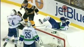 Canucks  Bruins g4 hits and roughs 6811 [upl. by Kelley980]