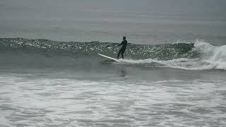 Surfer at Topanga Beach CA [upl. by April]