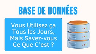 Introduction aux Bases de données et SQL [upl. by Iolenta]