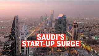 Saudi Arabia startup surge [upl. by Ateloiv]