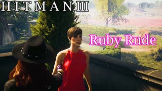 Hitman 3 Dartmoor Garden Show Ruby Rude Kill Everyone [upl. by Carine]