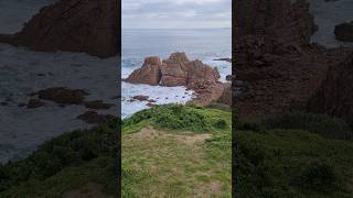 Cape Woolamai Victoria Australia rockycliff beach sand travel hike coast sea ASMR calm [upl. by Leirbma]