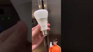 💡 ColorChanging Bulb Transformation Shorts Viral LightHack [upl. by Pasahow]