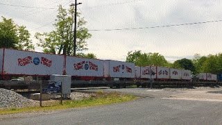 Last Pass of the Famous Ringling Brothers Circus Train [upl. by Lakin]