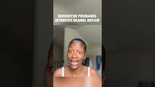 Sensodyne Pronamel Intensive Enamel Repair dentist review shorts [upl. by Stallworth]