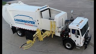 2018 Peterbilt Loadmaster Eclipse Automated Side Loader [upl. by Attenod]