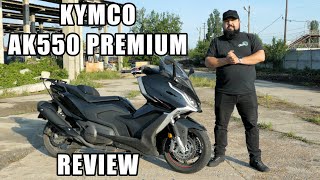 KYMCO AK550 Premium  Review [upl. by Ojahtnamas]