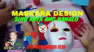 MASKARA DESIGN  MASKARA MAKING  MASKARA PAINTING MASKARA FESTIVALLIKE AND SUBSCRIBE PLS [upl. by Davidoff]