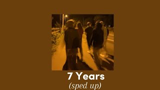 7 Years sped up  Lyrics  Lukas graham  Sad 💔🪶 [upl. by Bancroft]