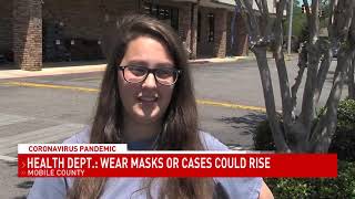 Refusing to wear a mask in public could put innocent lives at risk MCHD says  NBC 15 WPMI [upl. by Gurolinick201]