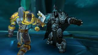 Lich King vs Tirion Fordring  A WoW Machinima [upl. by Inaliak]