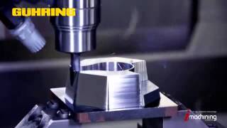 Guhring RF 100F milling [upl. by Helfant558]